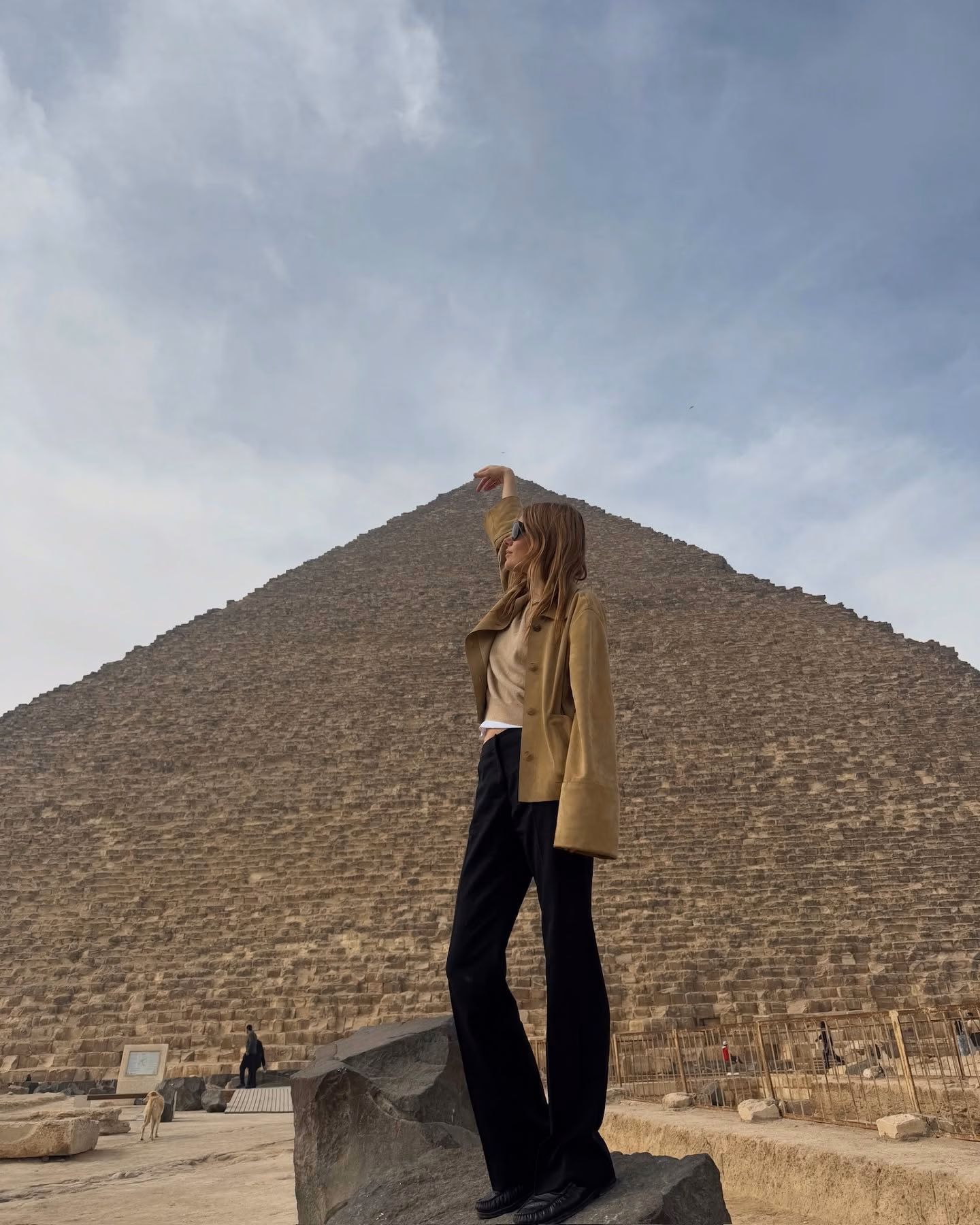 Camille Rowe shooting mode éditorial