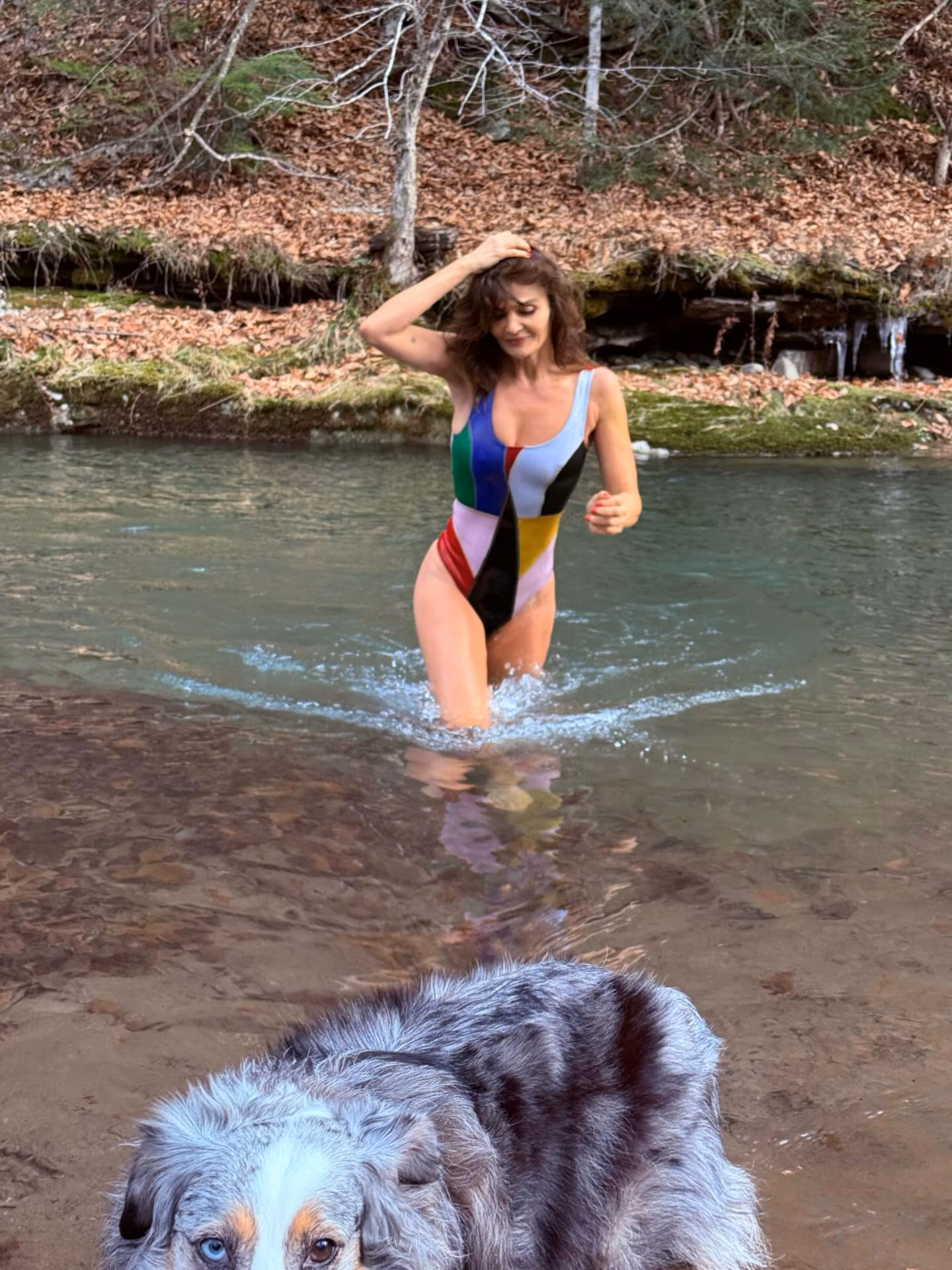 Helena Christensen portrait mannequin danoise supermodel 90s