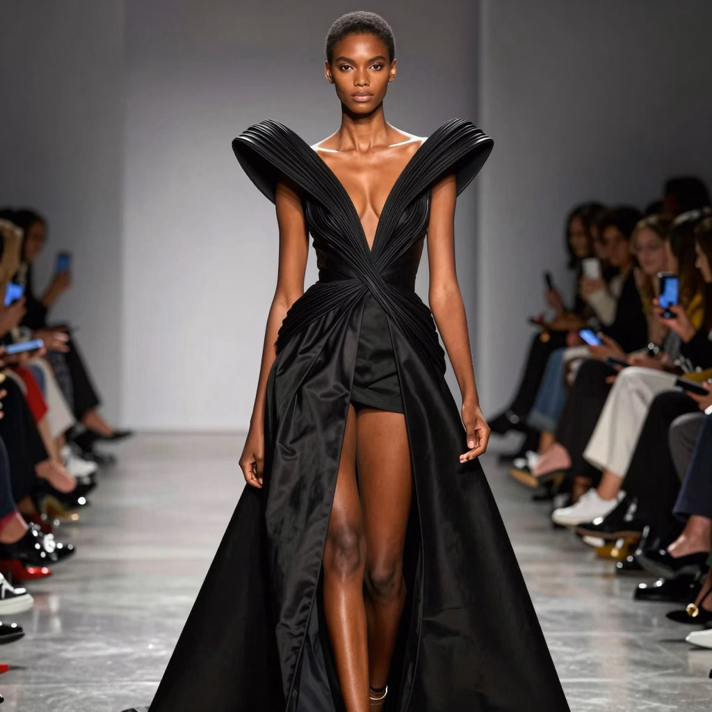 Oluchi Onweagba défilé Fashion Week runway mannequin internationale