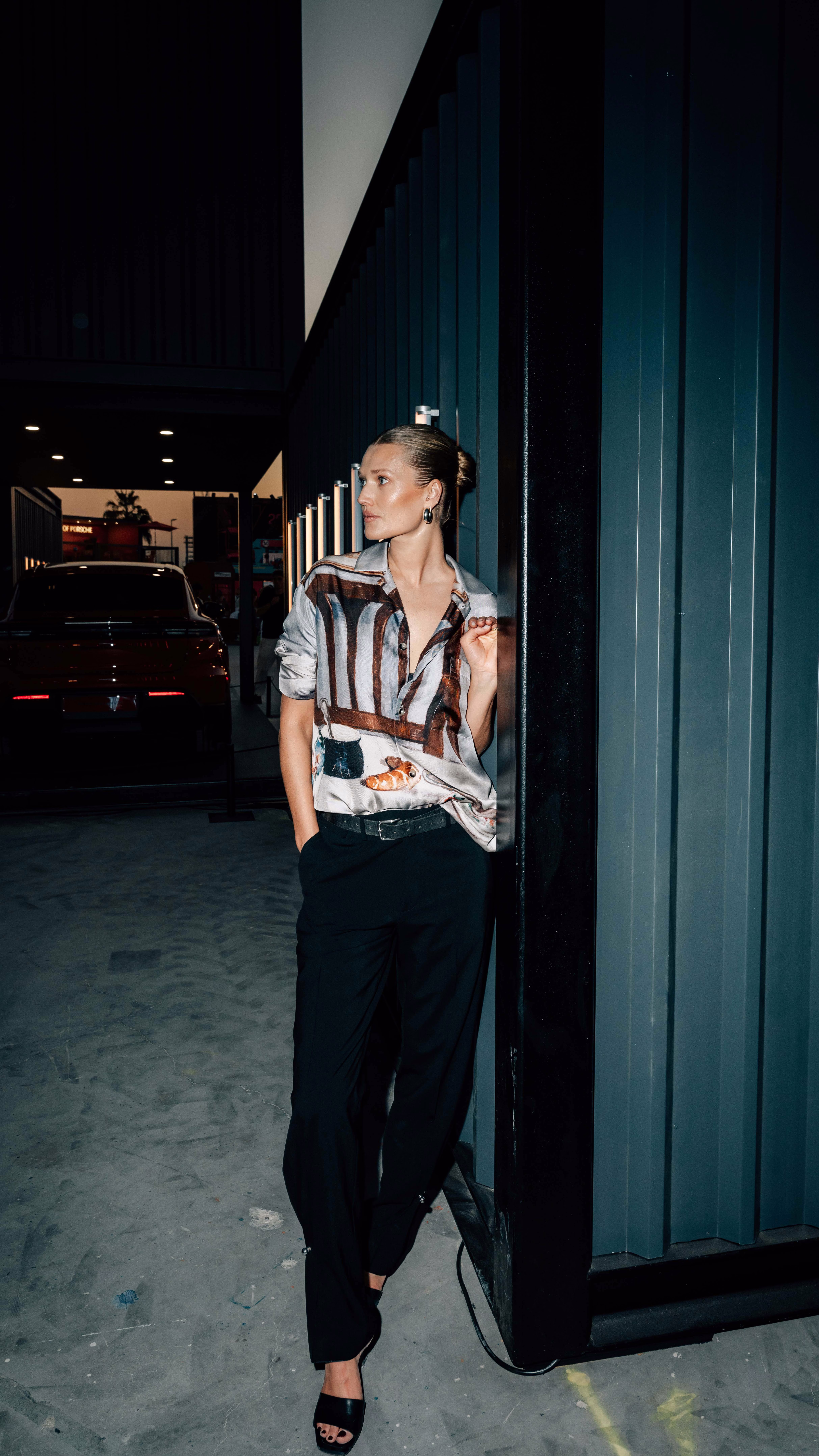 Toni Garrn défilé mode editorial