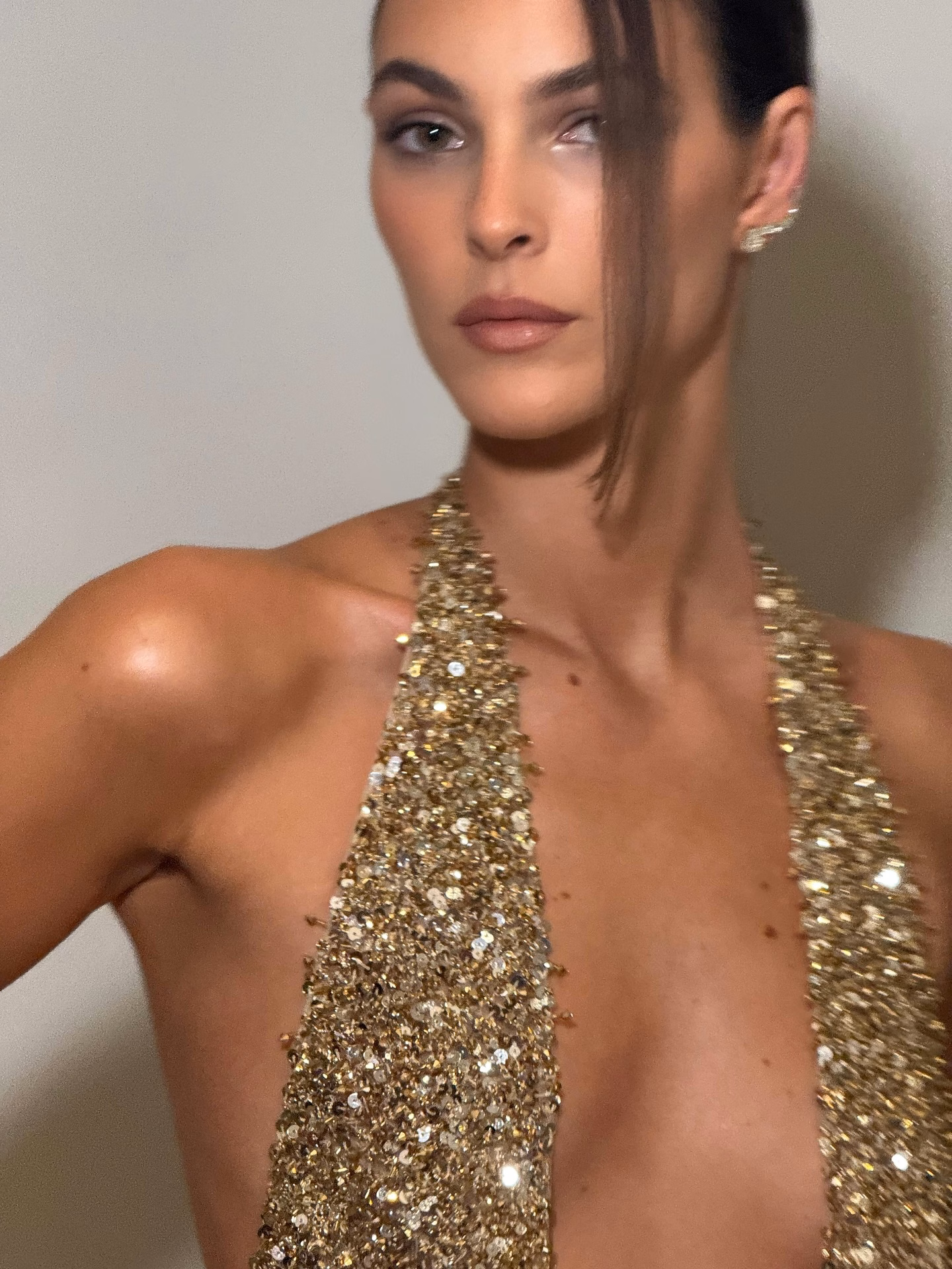 Vittoria Ceretti défilé haute couture Chanel Versace